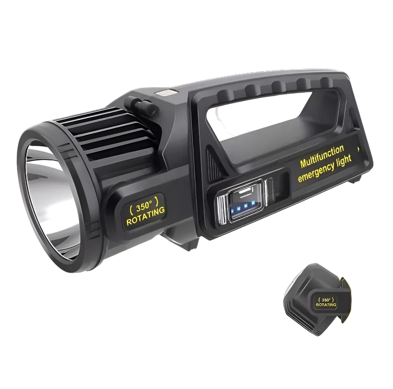 LINTERNA MULTIFUNCIONAL SOLAR REFLECTOR RECARGABLE LED W5167 COLOR DE LA LUZ BLANCO - 5