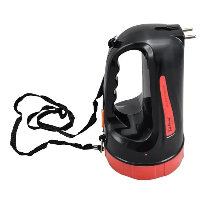 LINTERNA LED DE MANO RECARGABLE 15 LED DEJAVU BLANCO NEGRO - 3
