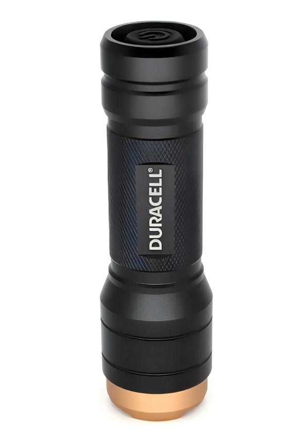 LINTERNA DURACELL ALUMINIO 250 LUMENS 3AAA BLANCO - 1