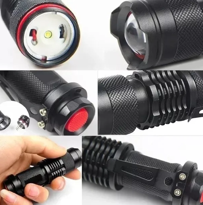 X2 LINTERNA LUZ ULTRAVIOLETA LINTERNAS RECARGABLES LINTERNA - 5