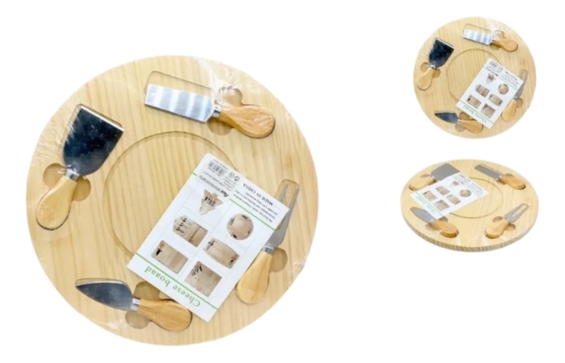 TABLA PARA PICOTEO CORTAR MAS ACCESORIOS MARRON - 1