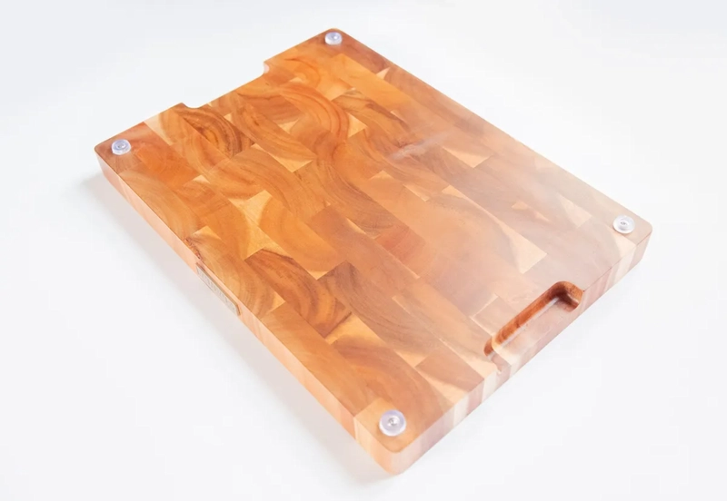 KANKA - TABLA PARA CORTAR END-GRAIN (L) COLOR MARRON LISO - 1