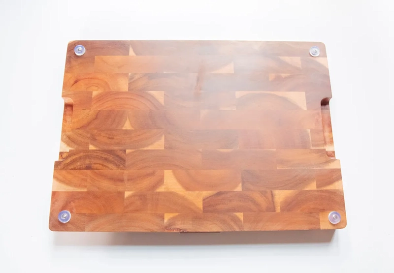 KANKA - TABLA PARA CORTAR END-GRAIN (L) COLOR MARRON LISO - 2