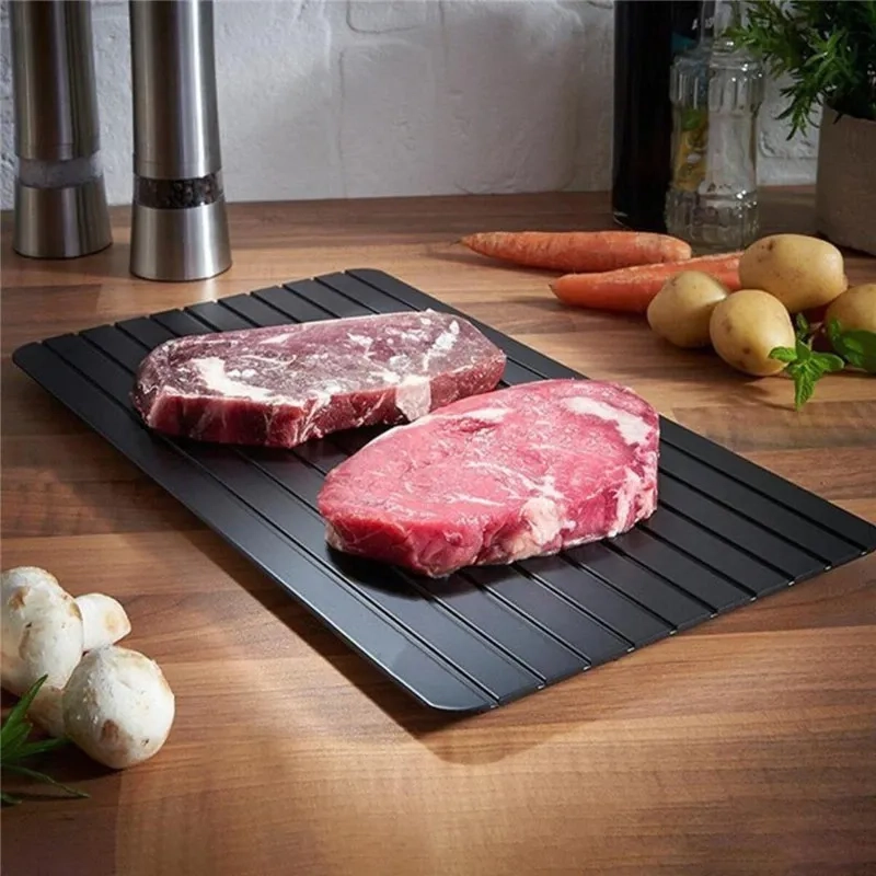 BANDEJA TABLA DE ALUMINIO DESCONGELADORA RAPIDA CARNE - 2