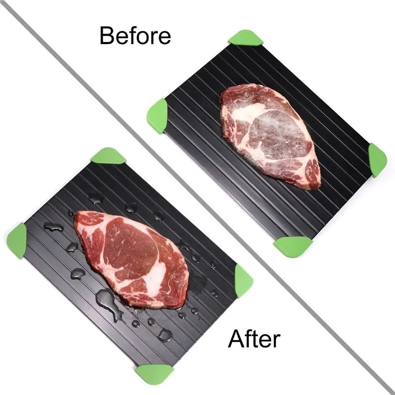 BANDEJA TABLA DE ALUMINIO DESCONGELADORA RAPIDA CARNE - 3
