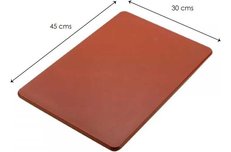 TABLA DE CORTE CAFE 30*45 CM. MARRON - 2