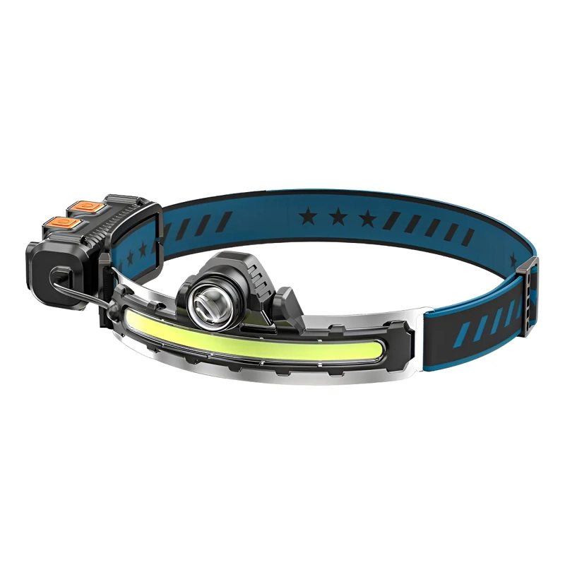 LINTERNA FRONTAL LED TIPO CINTILLO FARO DELANTERO CAMPING LUZ BLANCO - 2