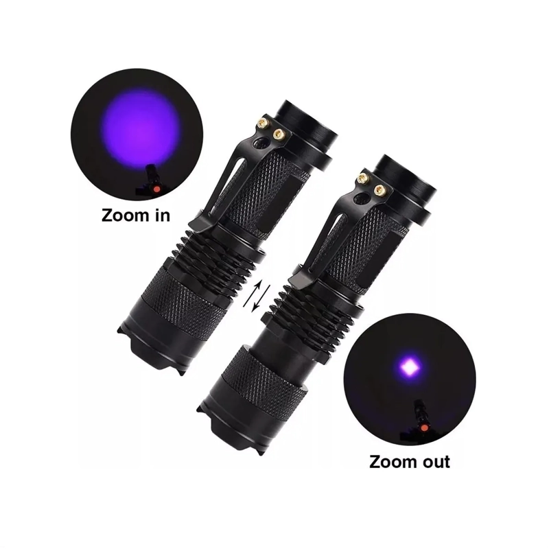 3 LINTERNA LUZ ULTRAVIOLETA LINTERNAS RECARGABLES LINTERNA - 1