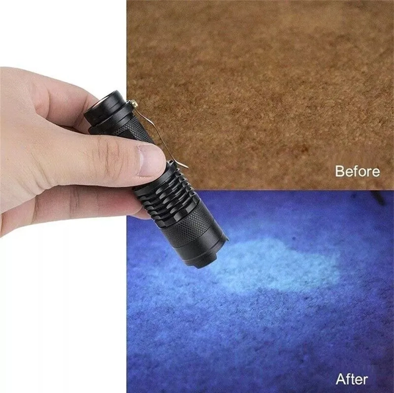 3 LINTERNA LUZ ULTRAVIOLETA LINTERNAS RECARGABLES LINTERNA - 4