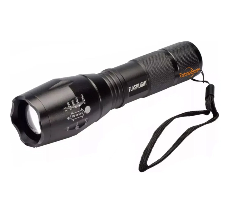 LINTERNA TACTICA RECARGABLE ZOOM T6 6000 LM ESHOPANGIE - 1