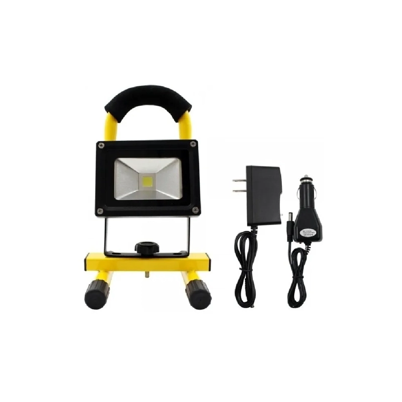 FOCO LED 10W PORTATIL RECARGABLE PARA CAMPING Y OTROS - 1