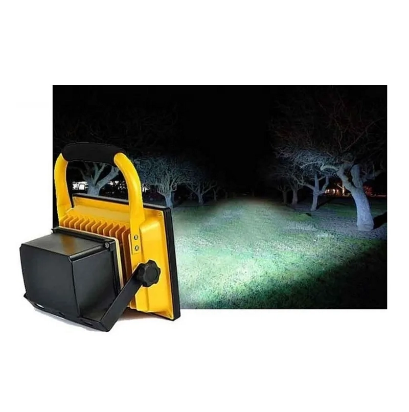 FOCO LED 10W PORTATIL RECARGABLE PARA CAMPING Y OTROS - 3