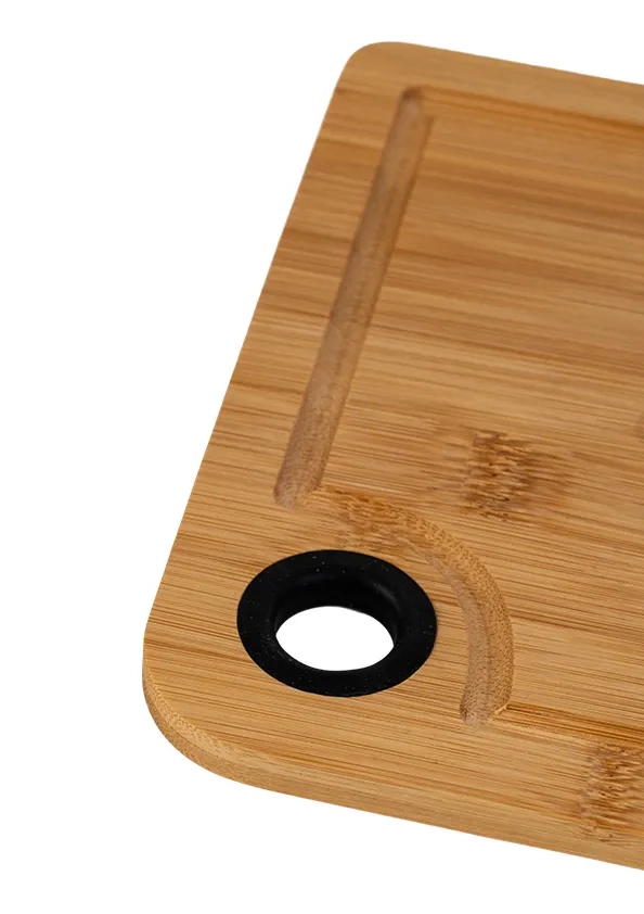 TABLA CORTE MULTIUSO BAMBU PREMIUM 28X20CM COCINA VINTAJE COLOR NEGRO 28X20 - 2