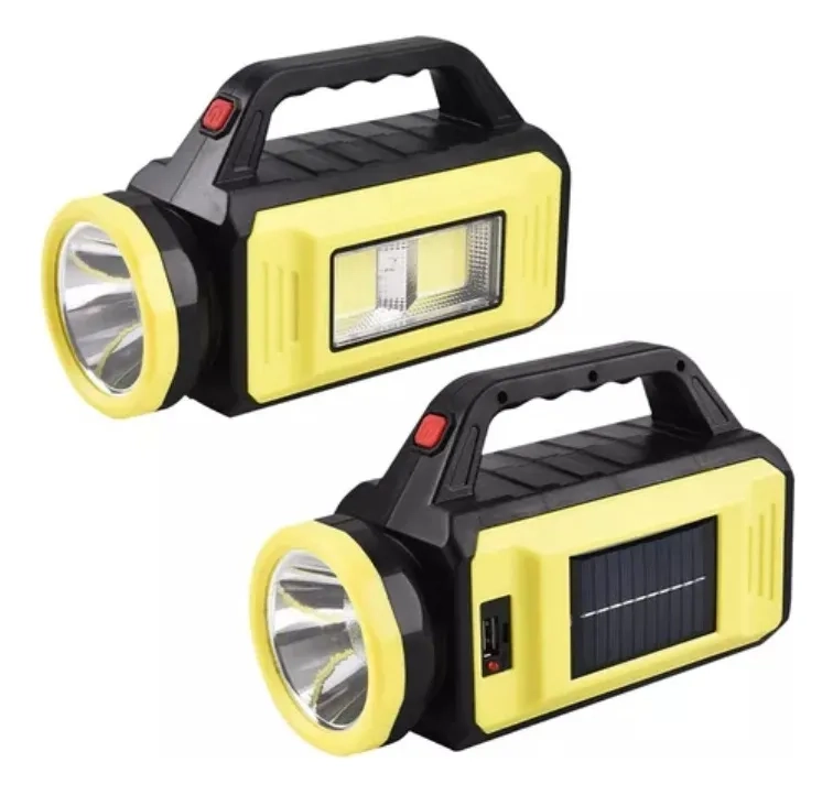 LINTERNA MULTIFUNCIONAL 3 IN 1 CARGA SOLAR - 1