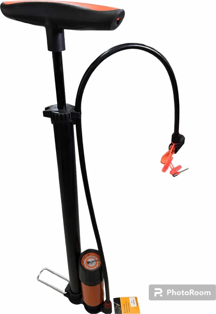 BOMBIN INFLADOR BICICLETA MEDIDOR 160 PSI FULL - 5
