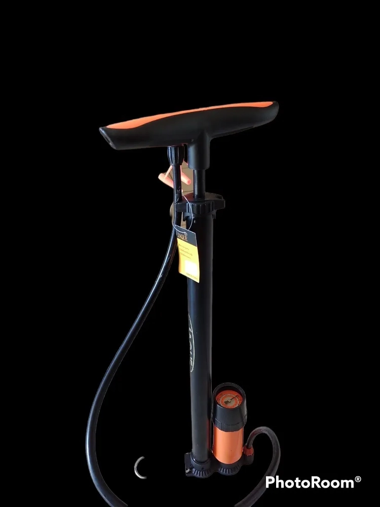 BOMBIN INFLADOR BICICLETA MEDIDOR 160 PSI FULL - 6