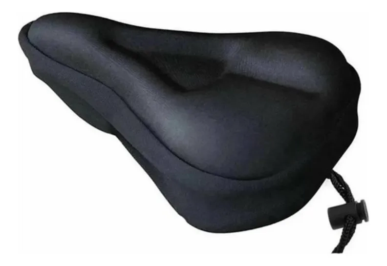 FORRO ASIENTO DE BICICLETA CUBRE SILLIN DE GEL MAXIMA COMODI - 2