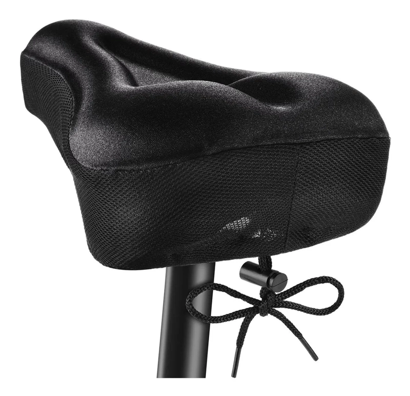 CUBRE SILLIN ASIENTO BICICLETA ACOLCHADO DE GEL GRANDE - 3