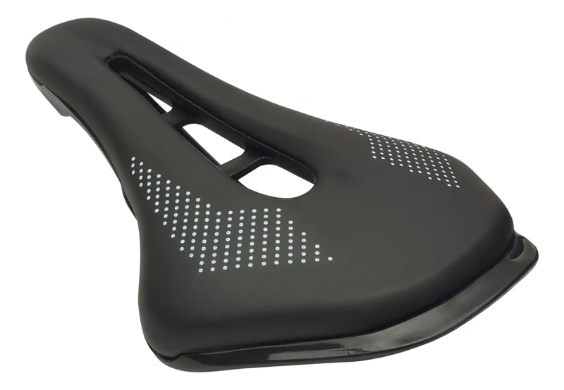 ASIENTO ANTIPROSTATICO BICICLETA SILLIN ERGONOMICO CON CANAL CENTRAL CONFORT PARA LARGAS DISTANCIAS - 1