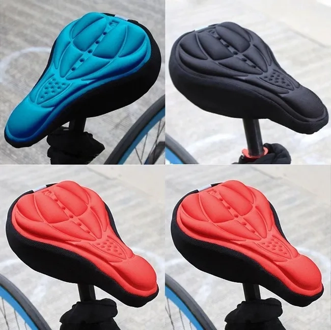 FUNDA ASIENTO COJIN SILLIN BICICLETA + LUZ DELANTE Y TRASERA - 1