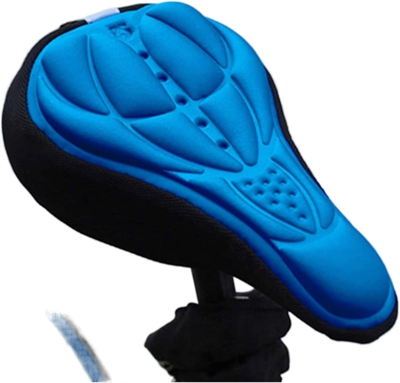 FUNDA ASIENTO COJIN SILLIN BICICLETA + LUZ DELANTE Y TRASERA - 4