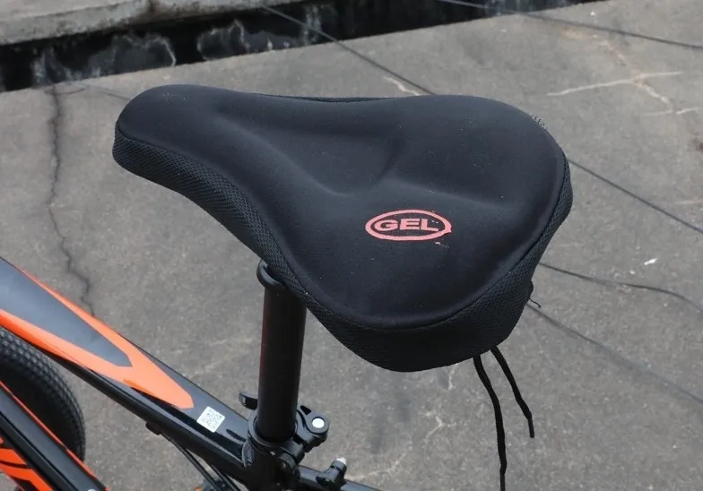 CUBRE SILLIN DE GEL DOBLE, ASIENTO BICICLETA DEPORTIVO/FORCE - 2