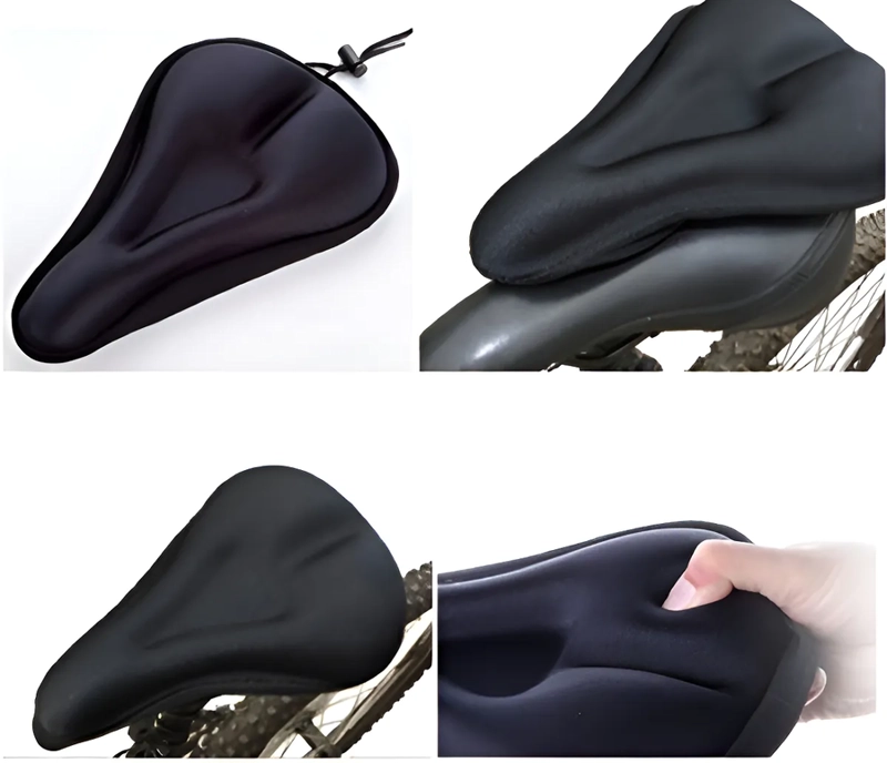 CUBRE ASIENTO BICICLETAS OFERTABKN 1 COLOR NEGRO - 1