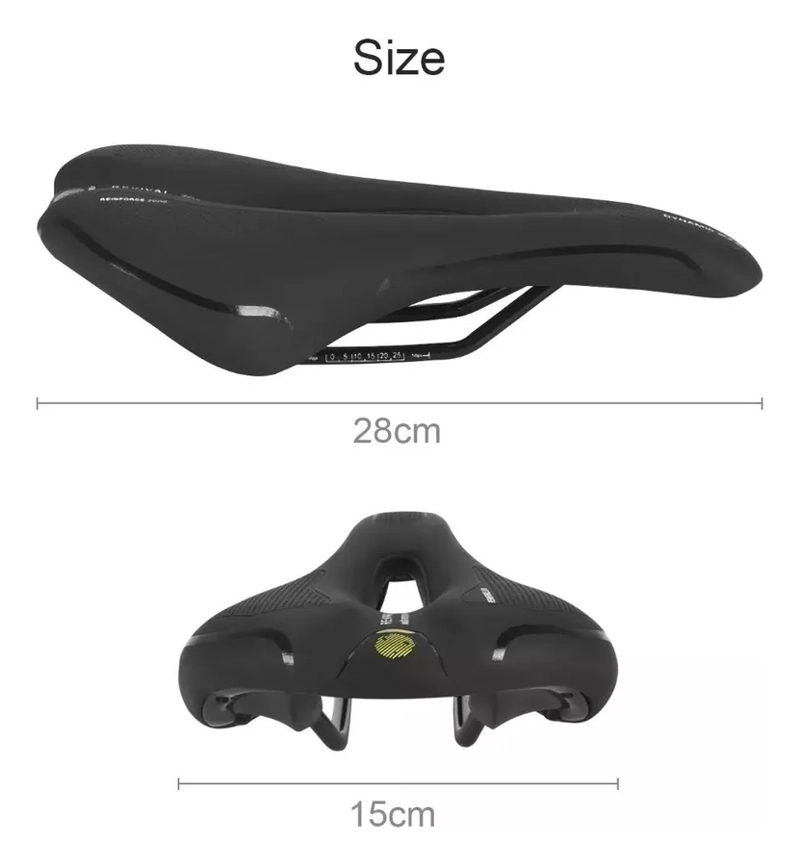 DE MTB ASIENTO BICICLETA SILLIN REVIVAL ZONE ANTIPROSTATICO - 3