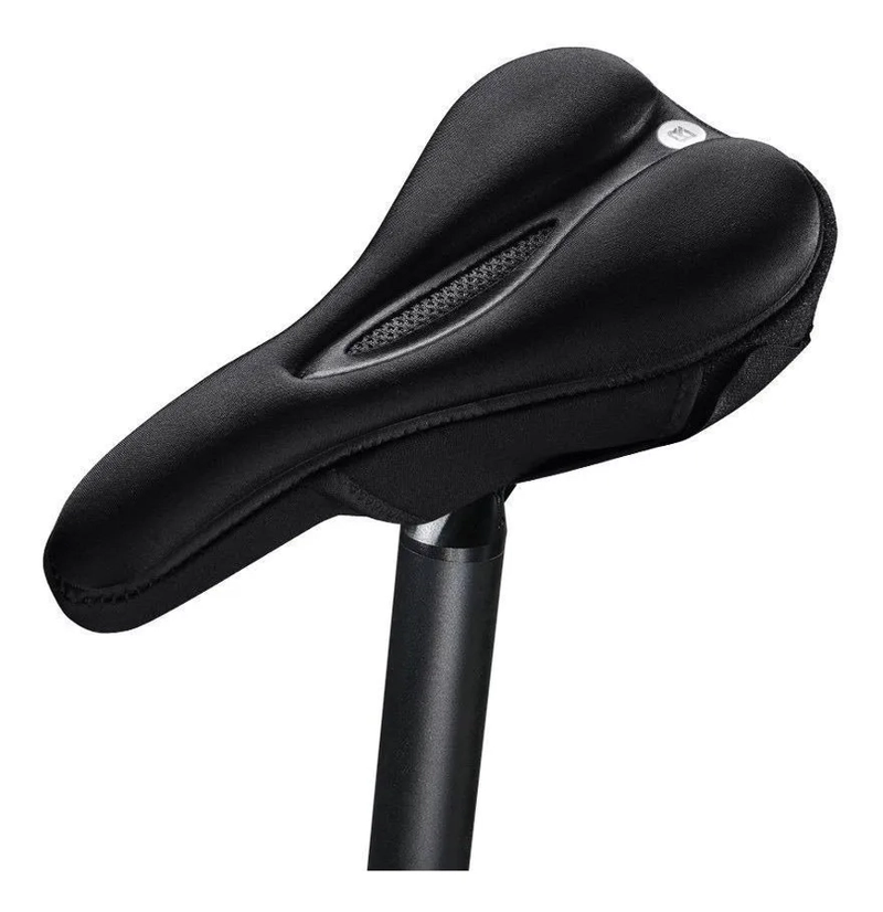 FUNDA PROTECTORA SILLIN BICICLETA ROCKBROS LF047 GEL NEGRA - 1