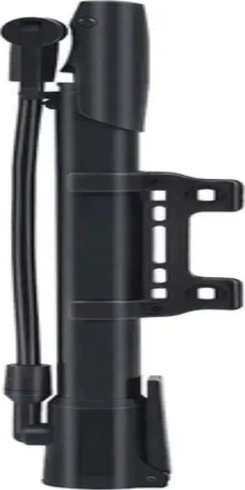 BOMBIN MANUAL INFLADOR PARA LLANTAS DE BICICLETA Y PELOTAS NEGRO AZUL GRIS ROJO - 4