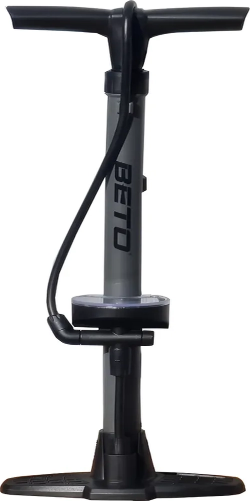 BOMBIN BETO DE PIE BICICLETA CON MEDIDOR PSI - 1
