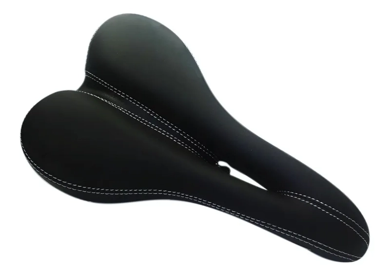 SILLIN / ASIENTO MTB K-SEVEN K7 PROSTATICO ACOLCHADO NEGRO - 1