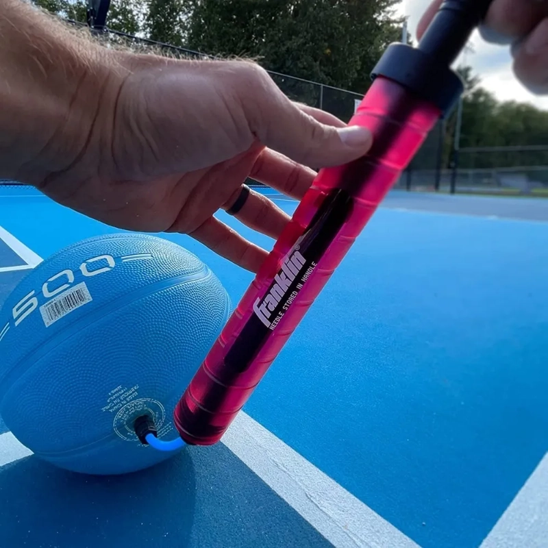 BOMBIN 34 CM ROJO FRANKLIN SPORTS DUAL ACTION PUMP // BAMO - 4