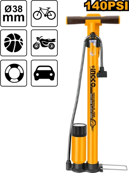 INFLADOR DE MANO 160 PSI INGCO MPP3811 - 2