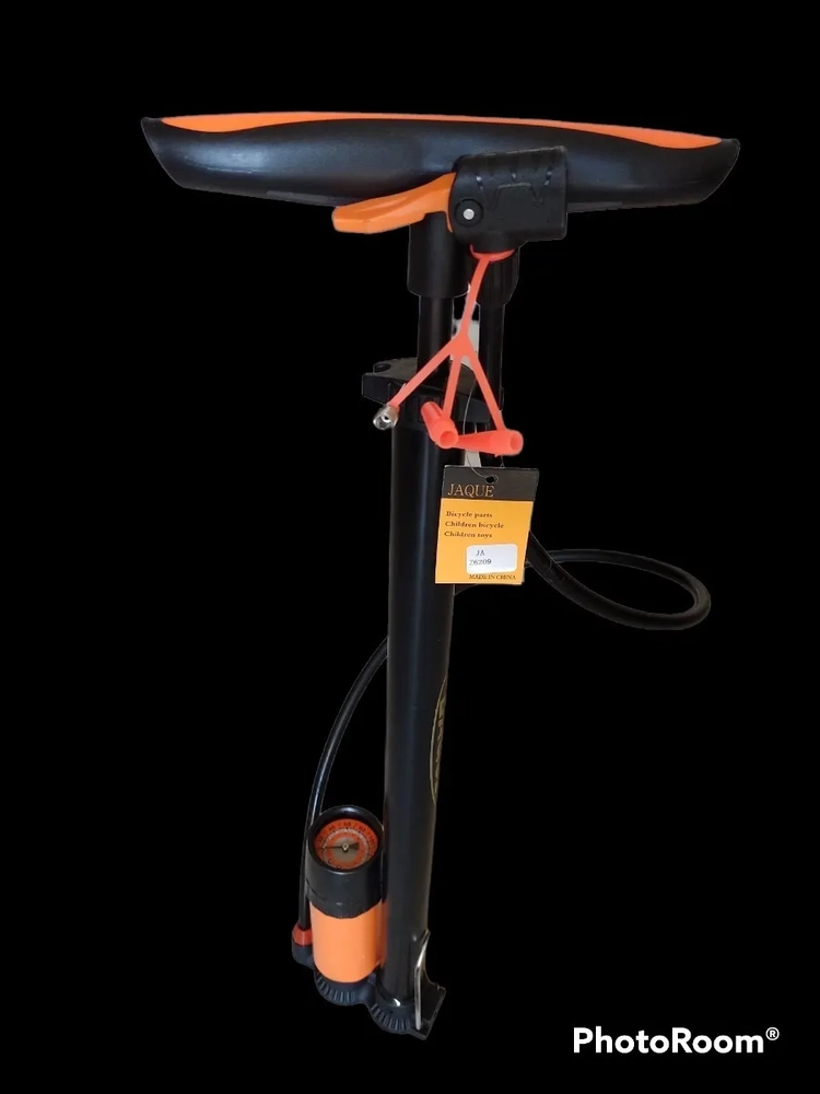 BOMBIN INFLADOR BICICLETA 65CM MEDIDOR 160 PSI FULL - 3