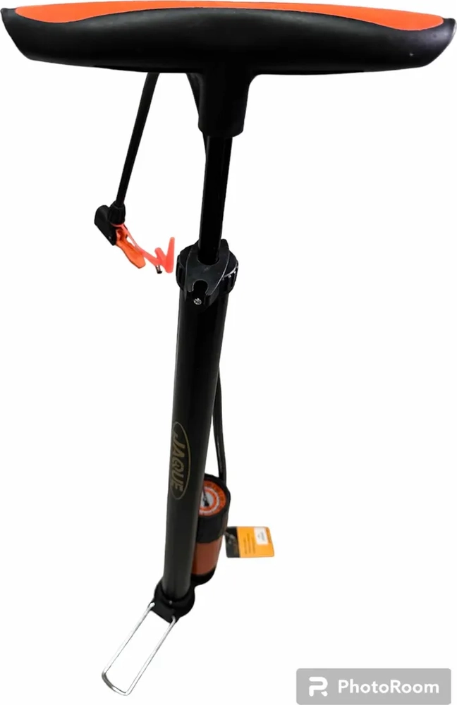 BOMBIN INFLADOR BICICLETA 65CM MEDIDOR 160 PSI FULL - 4