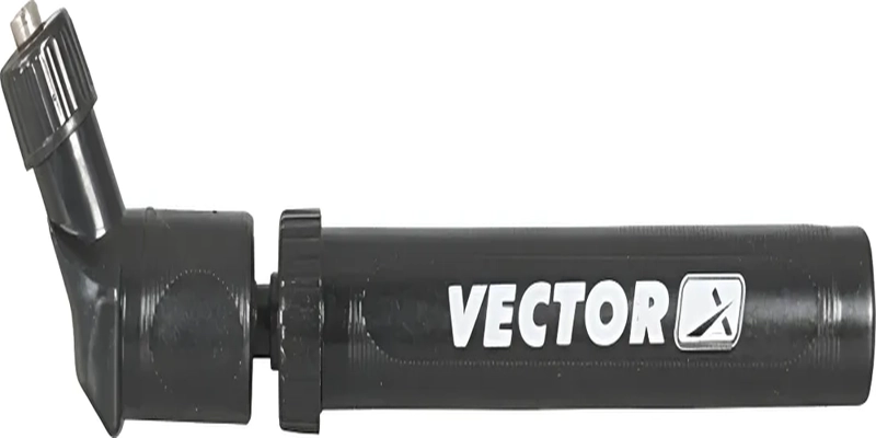 BOMBIN DE MANO VECTOR X DOBLE ACCION COLOR NEGRO - 3