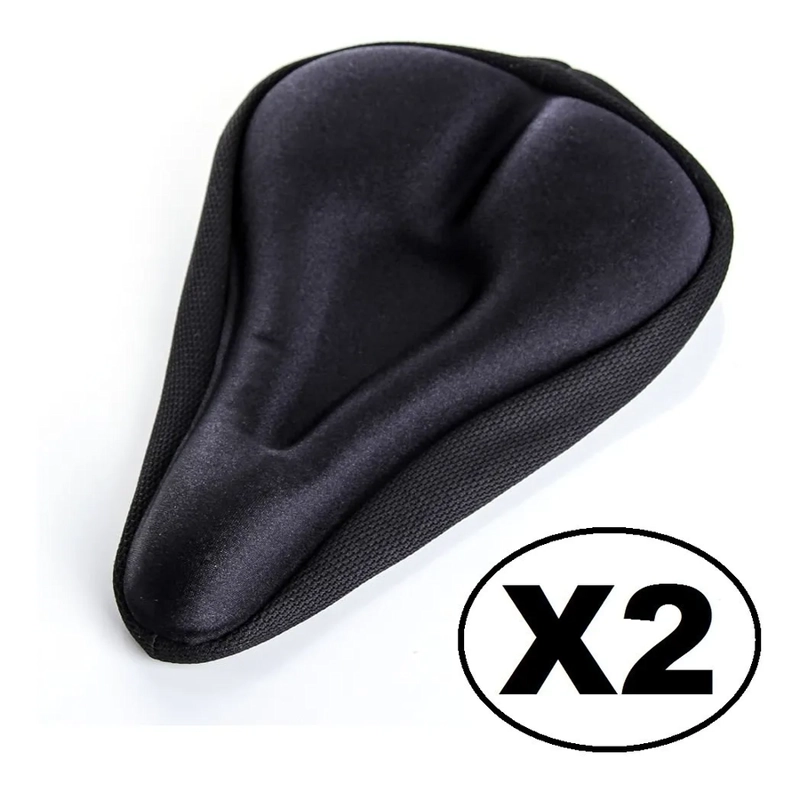 PACK X2 FORRO CUBRE ASIENTO PARA BICICLETAS - 1