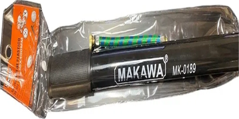 BOMBA MINI INFLADOR MANUAL PARA BICICLETAS Y PELOTAS 30X400M - 2