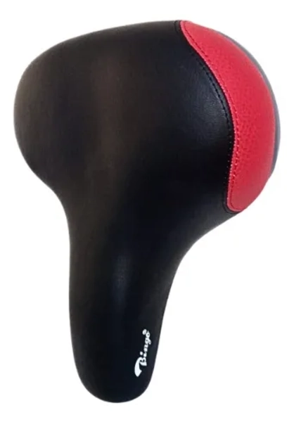 SILLIN ANCHO BINGO BORDE ROJO JK/BICICLETA 25 CM 21 CM - 1