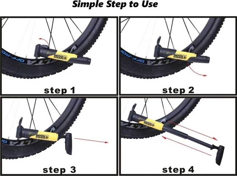 BOMBIN DUUTI 127 GR, PORTATIL PARA MTB Y TODO USO BICICLETA - 2