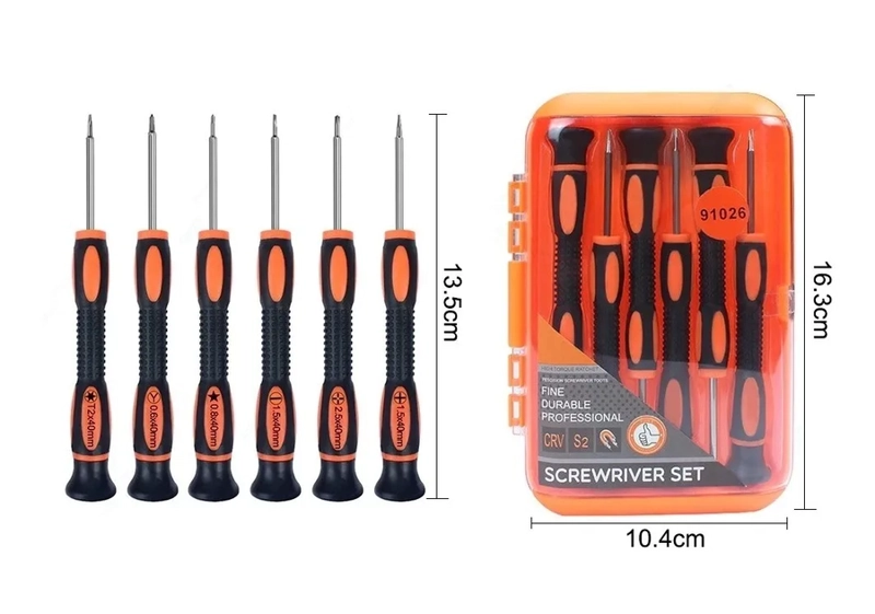 JUEGO DESTORNILLADORES PRECISION 6 PZS SMART-TOOLS - 4