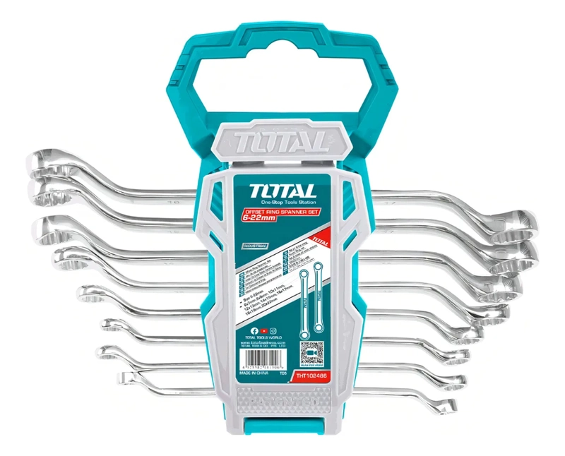 JUEGO DE LLAVES TOTAL TOOLS THT102486 - 2