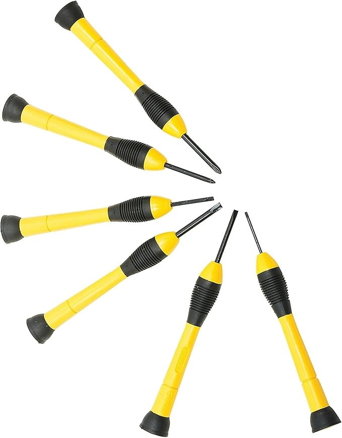 JUEGO DE 6 DESTORNILLADORES DE PRECISION STANLEY 66-052 - 1