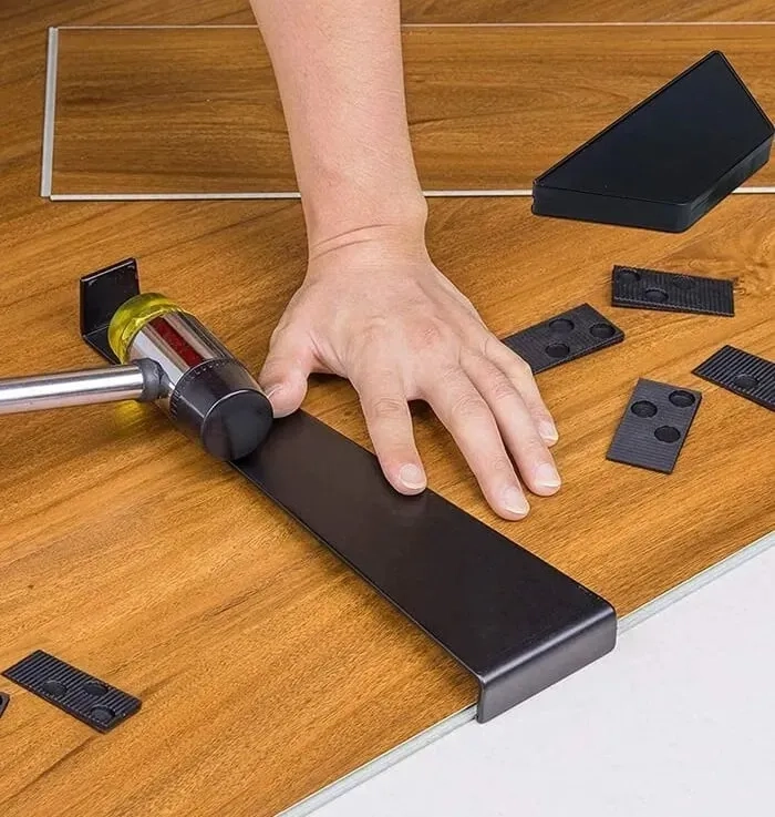 KIT DE MONTAJE INSTALACION SUELOS LAMINADOS Y MADERA 22 PS - 4