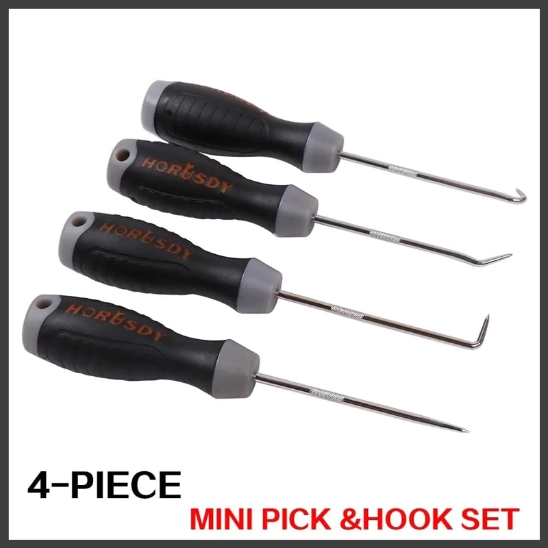 JUEGO DE HERRAMIENTAS GANCHOS AUTOMOTRICES MINI PICK HORUSDY - 2
