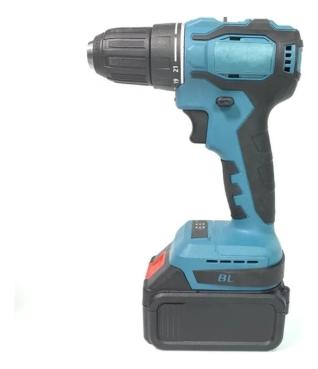 KIT DE HERRAMIENTAS ELE CTRICAS COMBINADAS INALAMBRICAS 4 PCS COLOR AZUL - 5