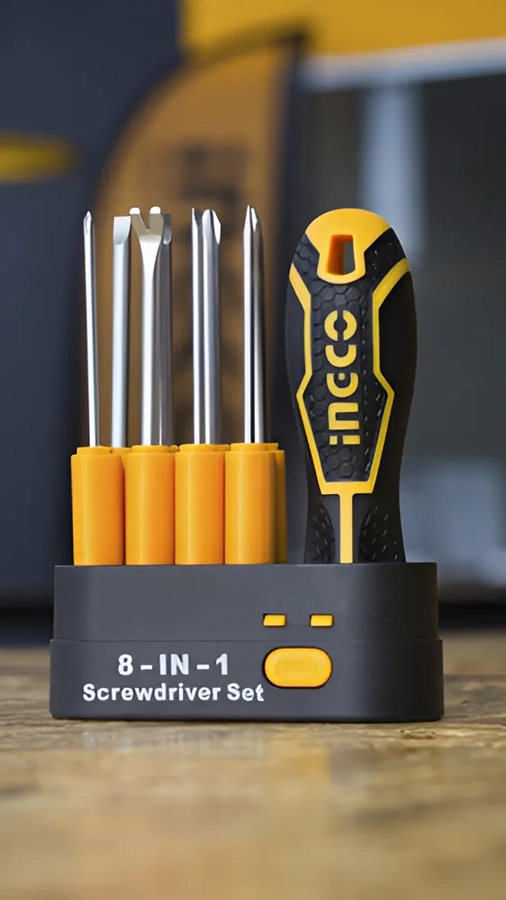 DESTORNILLADOR RATCHET 13 EN 1 INGCO AKISD1208 - 2