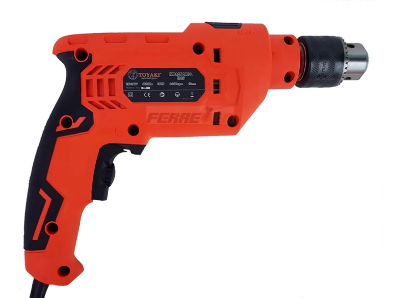 MALETA MULTI HERRAMIENTA TALADRO 650W 102 PCS TOYAKI TK-878 COLOR NEGRO/NARANJA - 4