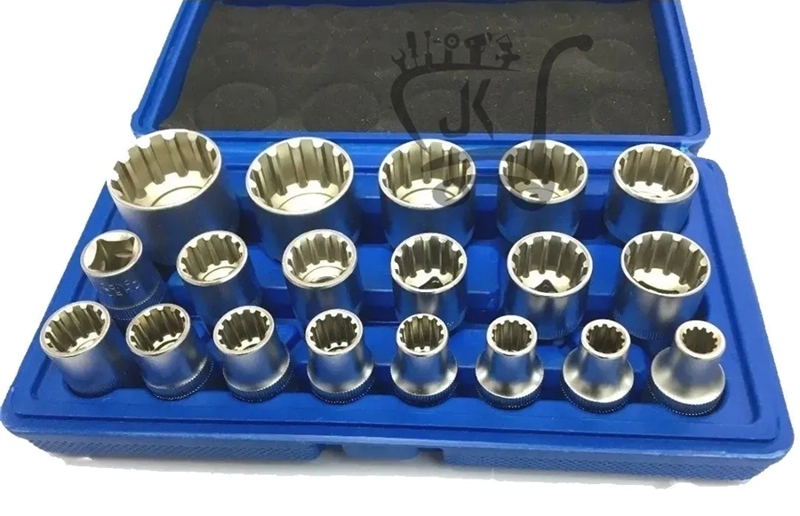 JUEGO DADOS POLIGONALES 1/2 19PCS 8MM HASTA 32MM CM_DA2019